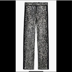 Zara sequin pants limited addition